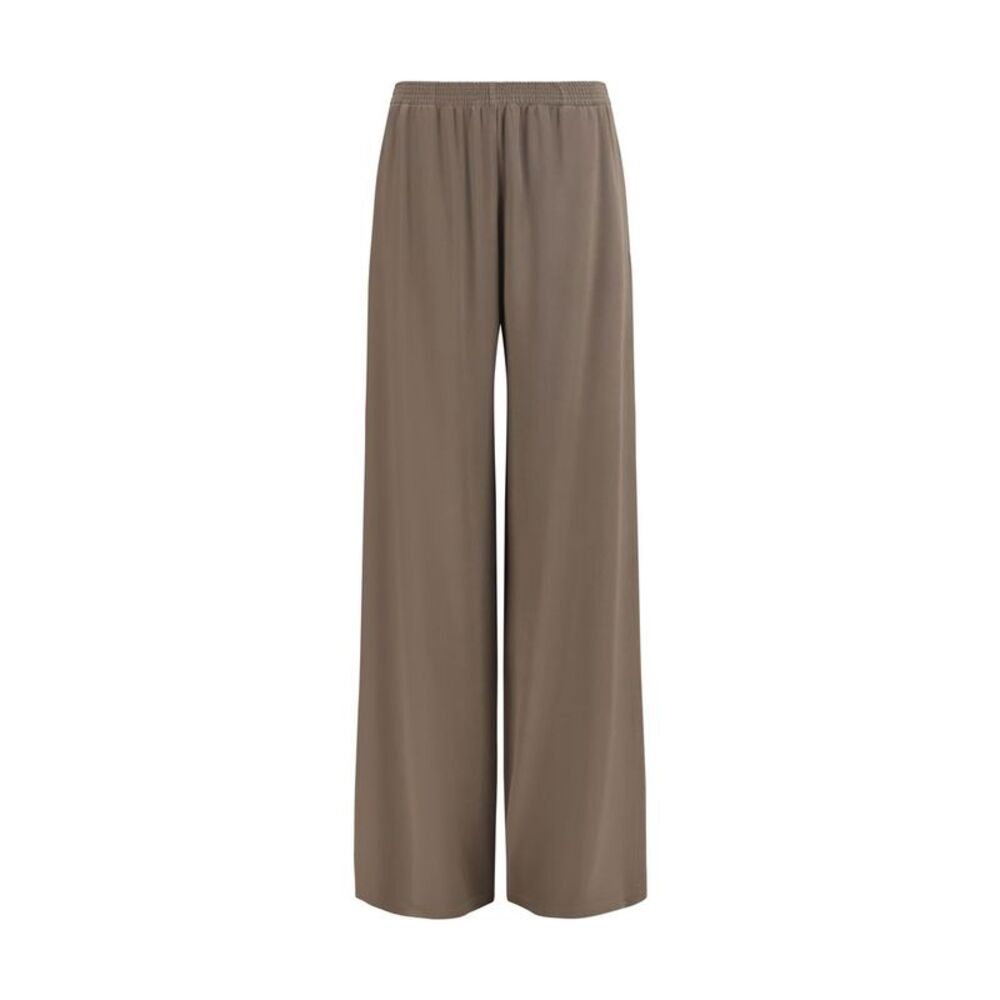 Fabiana Filippi Brown Viscose Casual Women's Pants